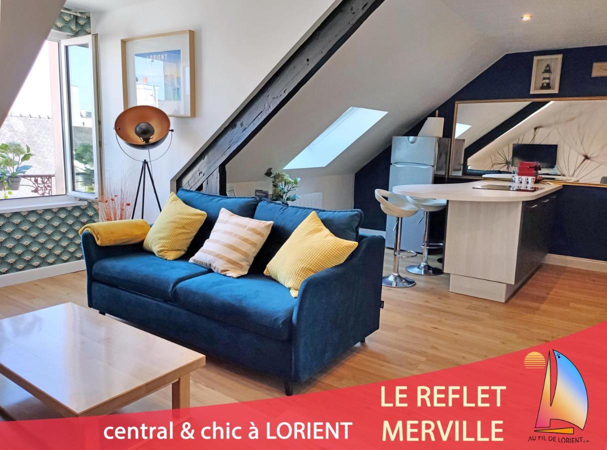 Le Reflet Merville - Central & Chic - Aufildelorient Lorient Exterior foto
